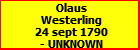 Olaus Westerling