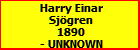 Harry Einar Sjgren