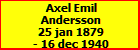 Axel Emil Andersson