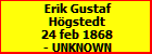 Erik Gustaf Hgstedt
