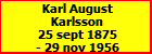 Karl August Karlsson
