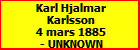 Karl Hjalmar Karlsson