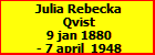Julia Rebecka Qvist