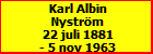 Karl Albin Nystrm