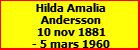 Hilda Amalia Andersson