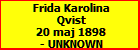 Frida Karolina Qvist