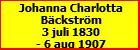 Johanna Charlotta Bckstrm