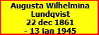 Augusta Wilhelmina Lundqvist
