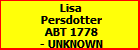 Lisa Persdotter