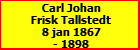 Carl Johan Frisk Tallstedt