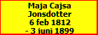 Maja Cajsa Jonsdotter