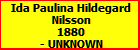Ida Paulina Hildegard Nilsson