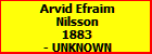 Arvid Efraim Nilsson