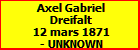 Axel Gabriel Dreifalt