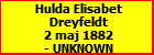 Hulda Elisabet Dreyfeldt