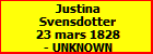 Justina Svensdotter