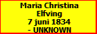 Maria Christina Elfving