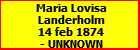 Maria Lovisa Landerholm