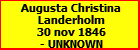 Augusta Christina Landerholm