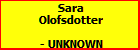 Sara Olofsdotter