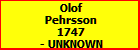 Olof Pehrsson