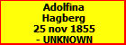 Adolfina Hagberg