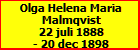 Olga Helena Maria Malmqvist