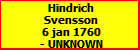 Hindrich Svensson