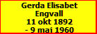 Gerda Elisabet Engvall