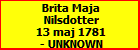 Brita Maja Nilsdotter