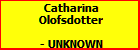 Catharina Olofsdotter