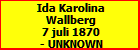 Ida Karolina Wallberg