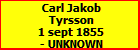 Carl Jakob Tyrsson