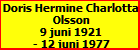 Doris Hermine Charlotta Olsson