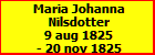 Maria Johanna Nilsdotter