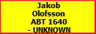 Jakob Olofsson