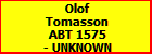 Olof Tomasson