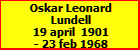 Oskar Leonard Lundell