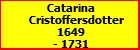 Catarina Cristoffersdotter