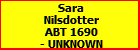 Sara Nilsdotter