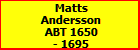 Matts Andersson