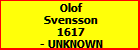 Olof Svensson