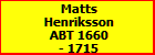 Matts Henriksson