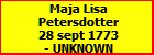 Maja Lisa Petersdotter