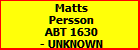 Matts Persson