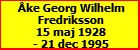 ke Georg Wilhelm Fredriksson