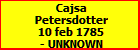 Cajsa Petersdotter