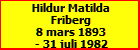 Hildur Matilda Friberg