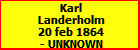 Karl Landerholm