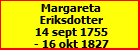 Margareta Eriksdotter